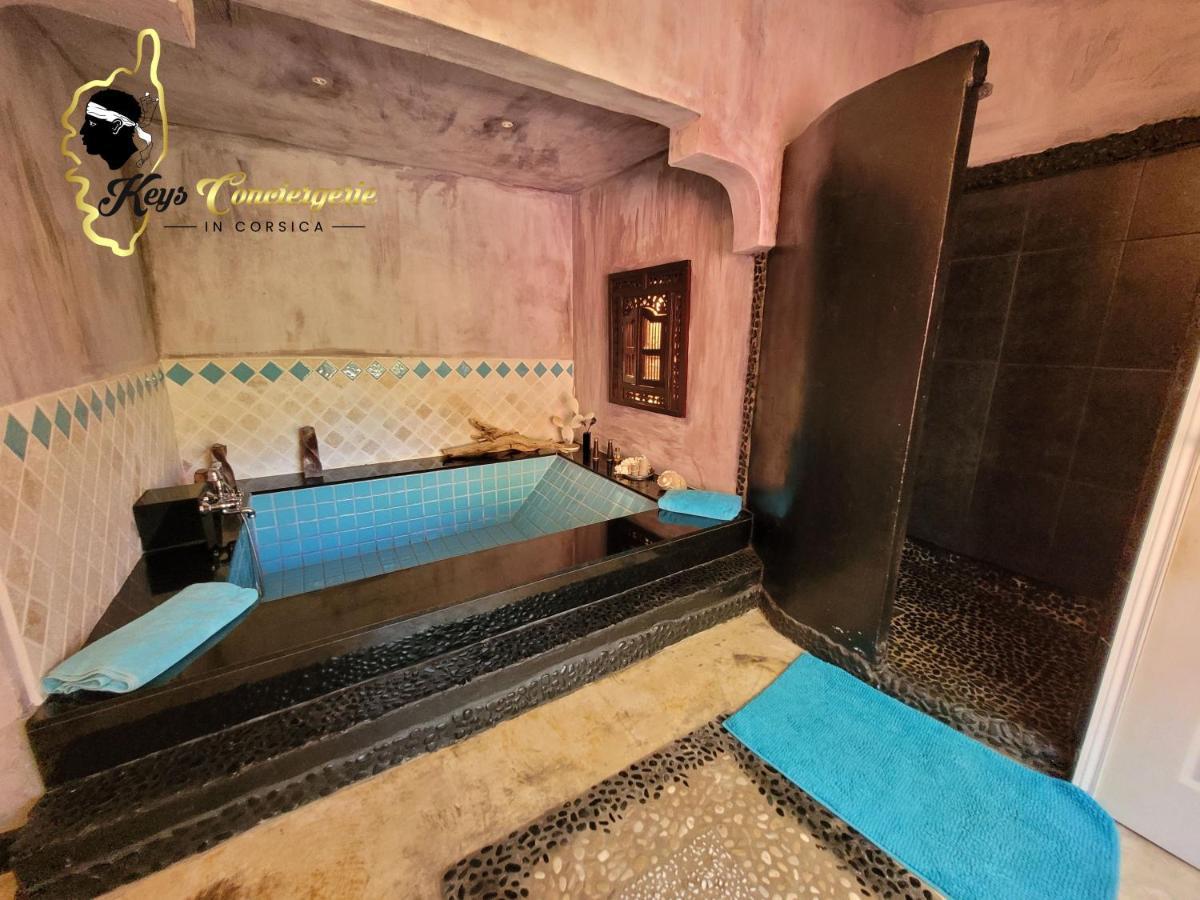 Casa Salya 8 Pers Piscine Privee Chauffee San Cipriano Villa Lecci Kültér fotó