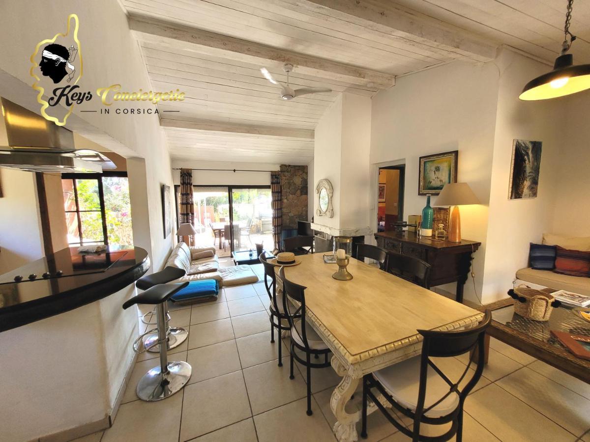 Casa Salya 8 Pers Piscine Privee Chauffee San Cipriano Villa Lecci Kültér fotó