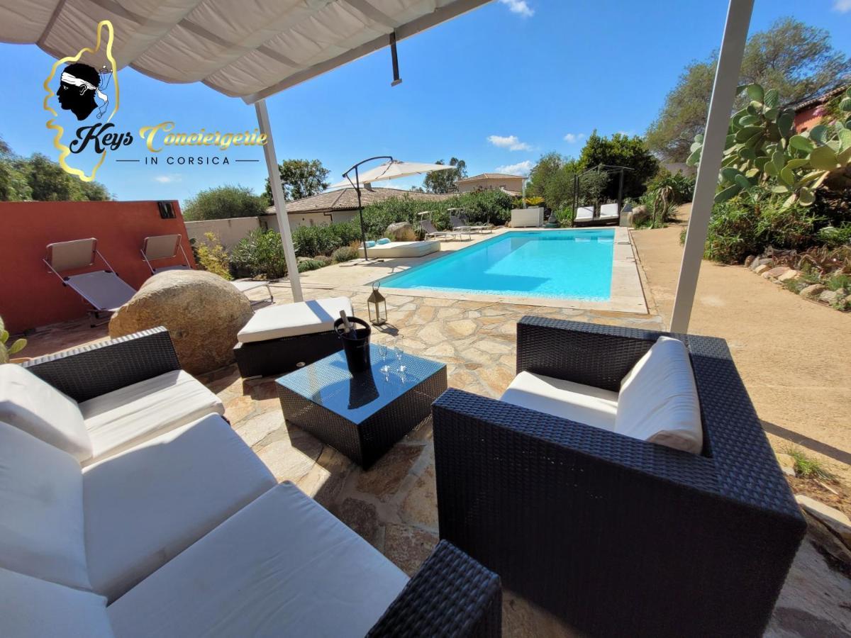 Casa Salya 8 Pers Piscine Privee Chauffee San Cipriano Villa Lecci Kültér fotó