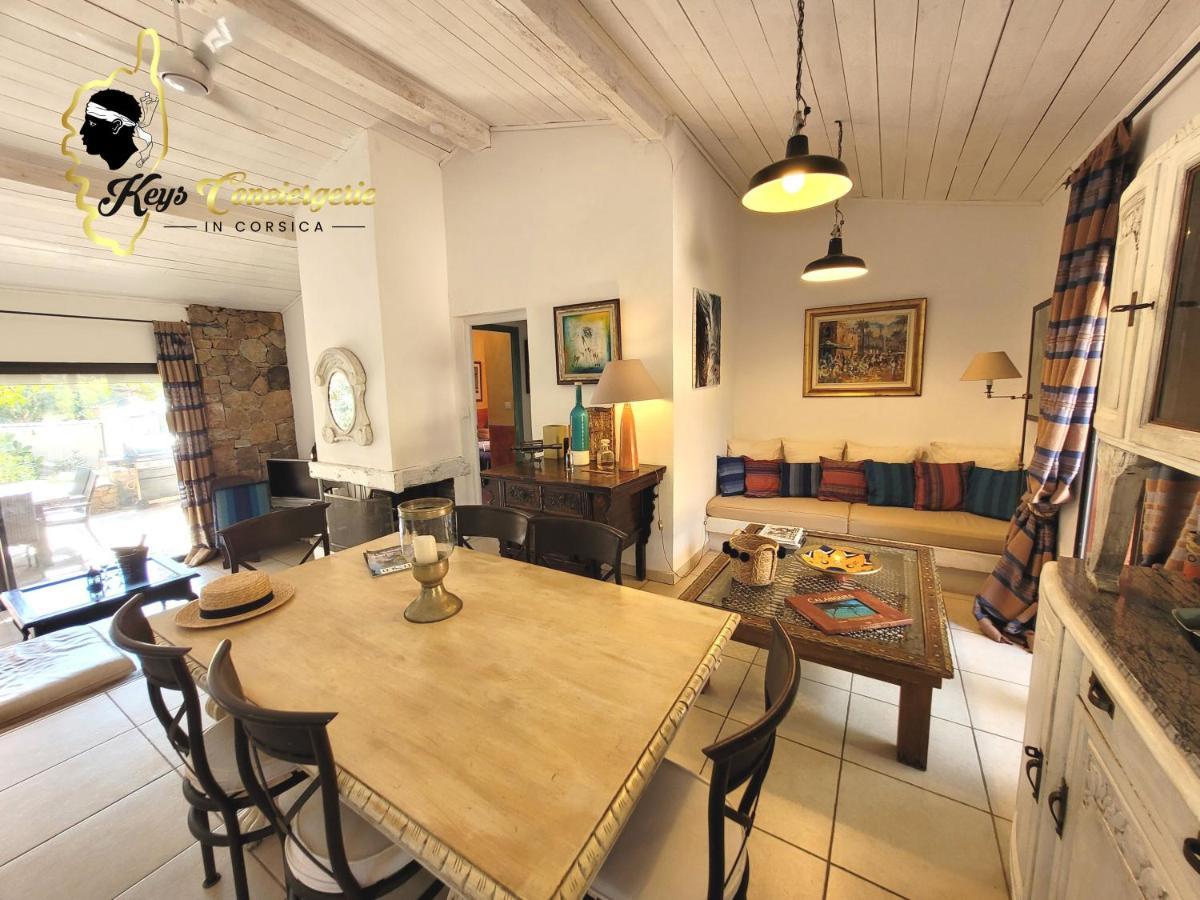 Casa Salya 8 Pers Piscine Privee Chauffee San Cipriano Villa Lecci Kültér fotó