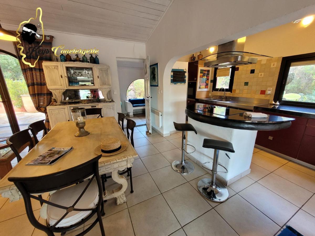 Casa Salya 8 Pers Piscine Privee Chauffee San Cipriano Villa Lecci Kültér fotó