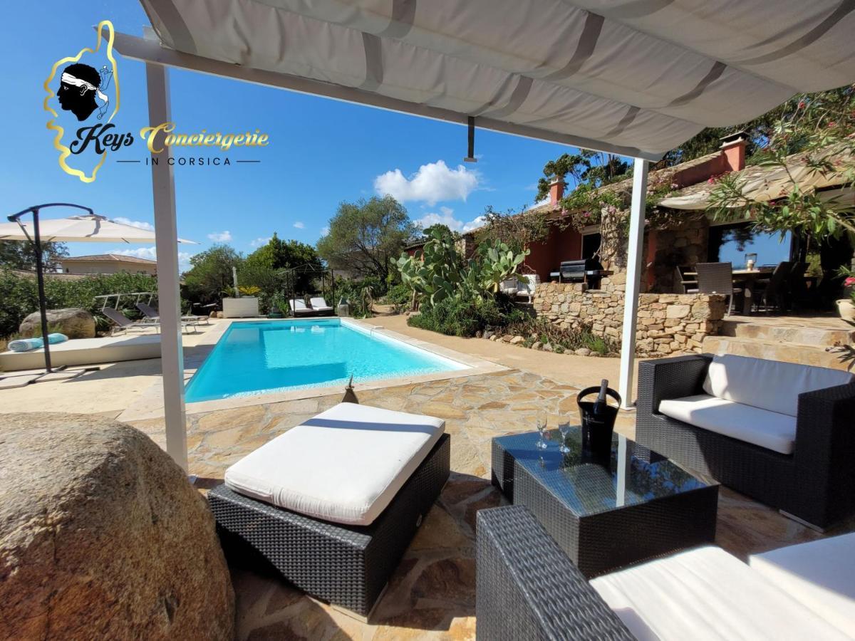 Casa Salya 8 Pers Piscine Privee Chauffee San Cipriano Villa Lecci Kültér fotó