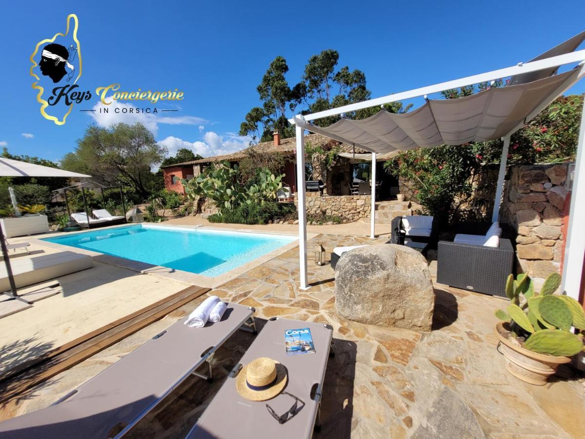Casa Salya 8 Pers Piscine Privee Chauffee San Cipriano Villa Lecci Kültér fotó