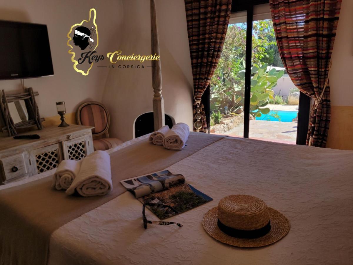 Casa Salya 8 Pers Piscine Privee Chauffee San Cipriano Villa Lecci Kültér fotó